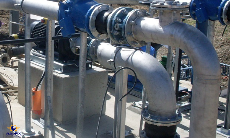 سایز لوله مکش پمپ