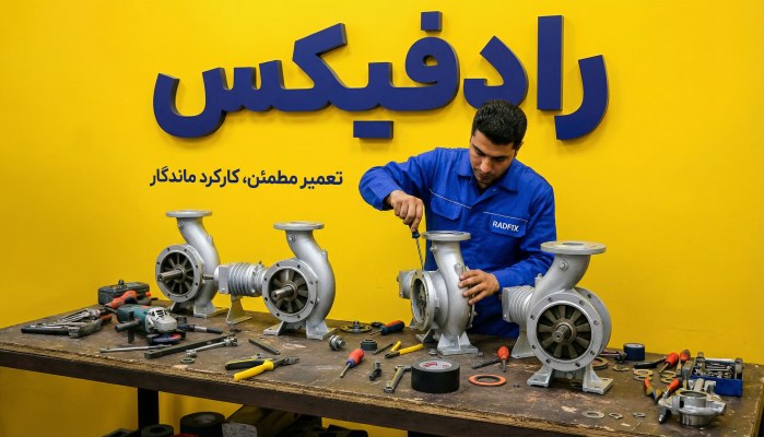 تعمیر پمپ روغن داغ