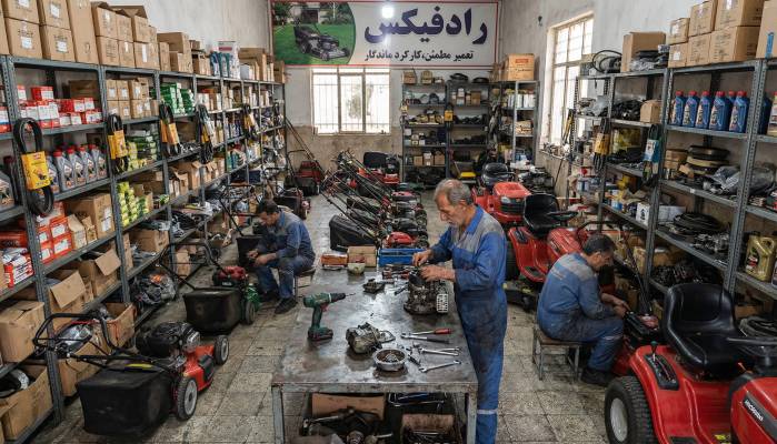 تعمیر چمن زن