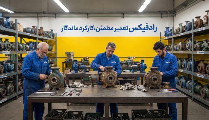 خدمات تخصصی تعمیر پمپ پمپیران