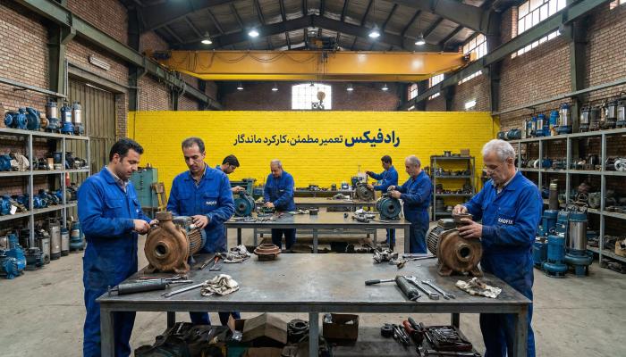 هزینه تعمیر پمپ آب پنتاکس