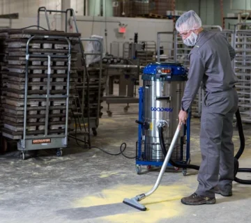 کاهش ضایعات مکنده صنعتی