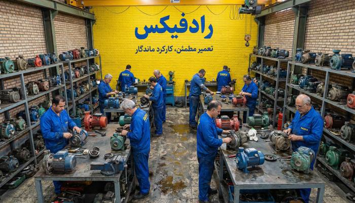 تعمیر پمپ پدرلو