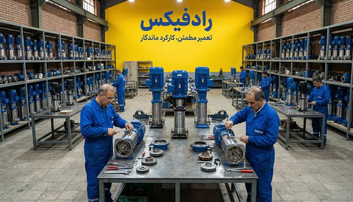 خرابی پمپ طبقاتی پنتاکس