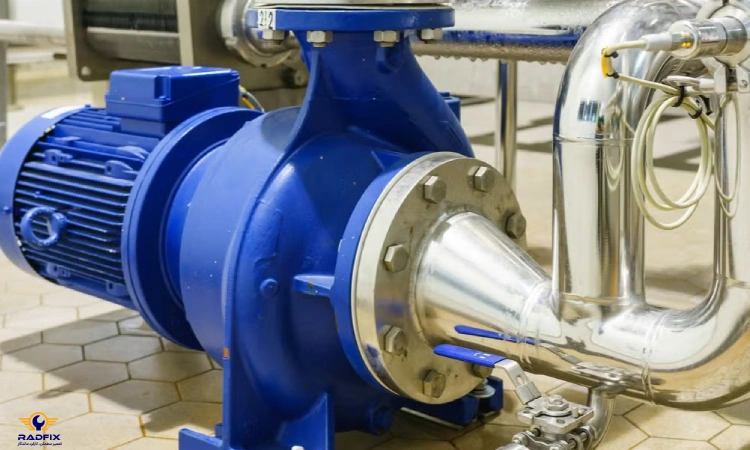 عیب یابی پمپ صنعتی