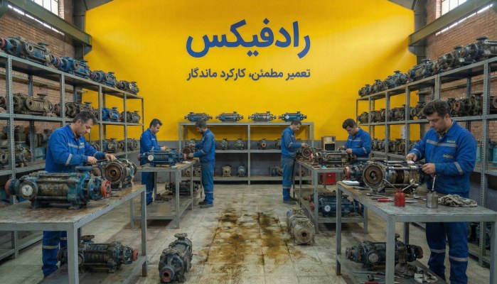 تعمیر پمپ فشار قوی پمپیران