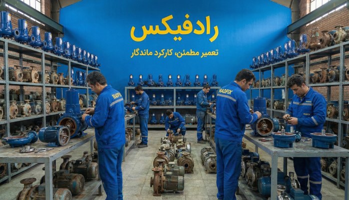 تعمیر پمپ لجن کش نوید سهند