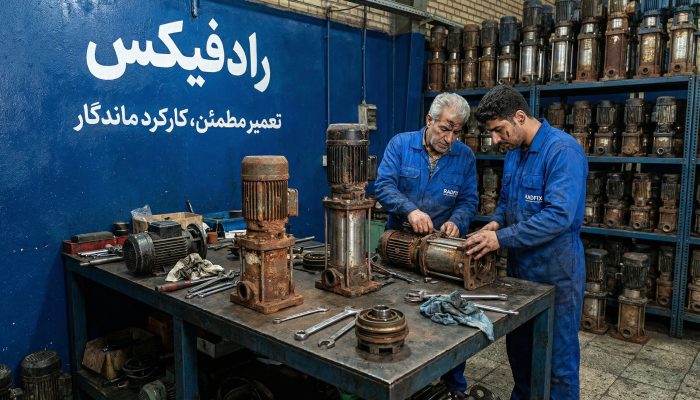 نشانه های خرابی کفکش راد پمپ